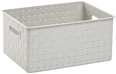 Laundry basket Curver® NUANCE M 18L, cream, 39x18x28 cm