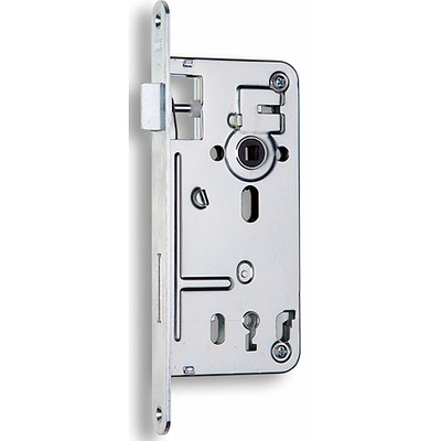 Key door lock 80/90/50mm Hobes, Left-Right, galvanized