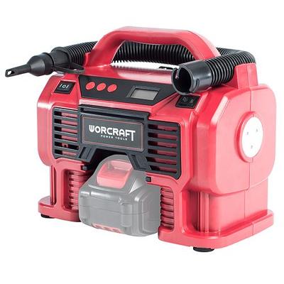 Compressor Worcraft CAC-S20Li, 20 V, 160 Psi, 11 Bar, LED light