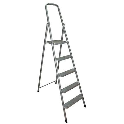 Steel step ladder eurogold®, 5 steps