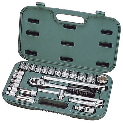 Tool and socket wrench set  25 pcs Honiton, 1/2" (10-32mm)