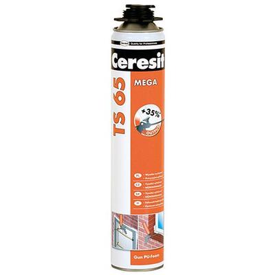 Foam CERESIT TS 65 PU PRO Mega, for foam gun