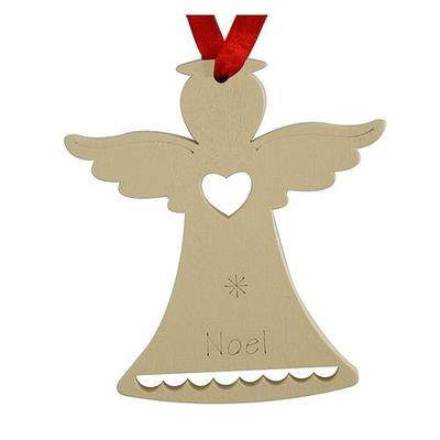 Christmas decorations MagicHome, Angel Noel B, gold, pkg. 5 pcs