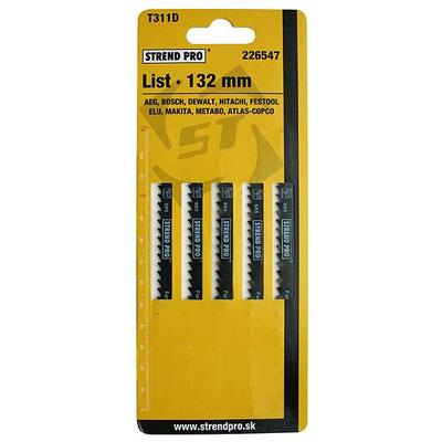 Saw Blade Strend Pro T311D 132 mm, 6z, pkg. 5pcs