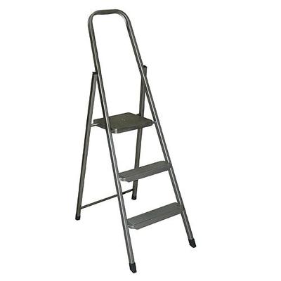 Steel step ladder eurogold®, 3 steps