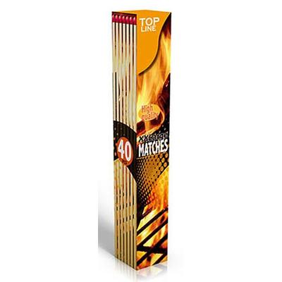 Matches Top Line BBQ, 280 mm, for fireplace, 40 pcs