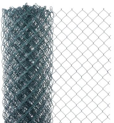 Mesh Strend Pro METALTEC PVC, 50/1000/2.30 mm, pack. 15 m, green, for fence, RAL 6005