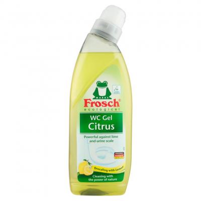 WC gél Frosch, citrus, 750 ml