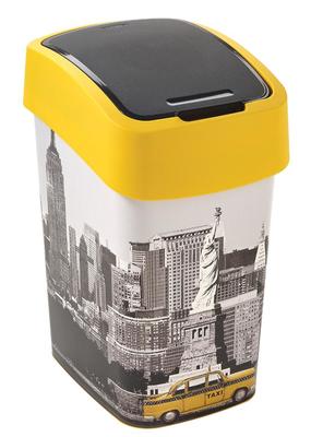 Trash bin Curver® FLIP BIN 25L, NYC, for waste