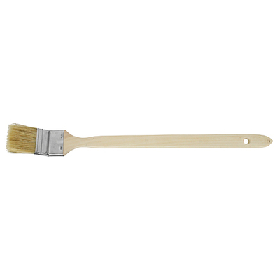 Corner paint brush 60mm / 2,5"  (wooden handle)
