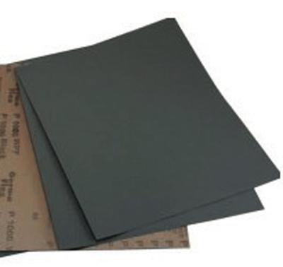 Sanding paper GermaFlex WPF Black, 230x280 mm, P0400, waterproof