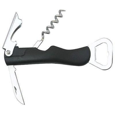 Opener with corkscrew and knife Strend Pro MO101, multifunctional, 3in1