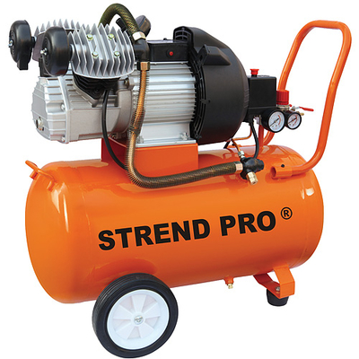 Oil air compressor 2,2KW/3HP 50lit Strend Pro, two cylinders