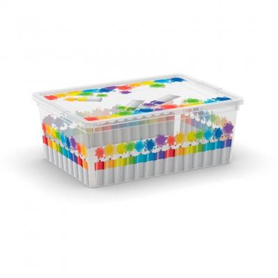 Box KIS C Box Arty Colours S, 11L, 37x15x26 cm, with lid