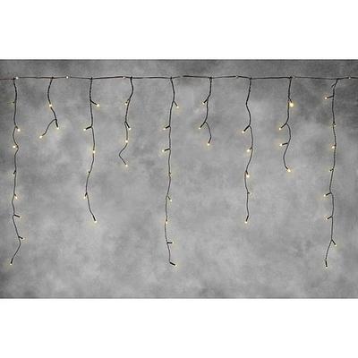 Christmas Light Multi-Connect Star icicle, 100xLED, 230V, length 0.9x2.5 m, exterior, LED white