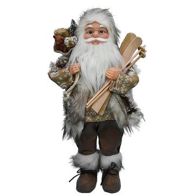 Christmas decoration XmC73, Santa, brown, 45 cm