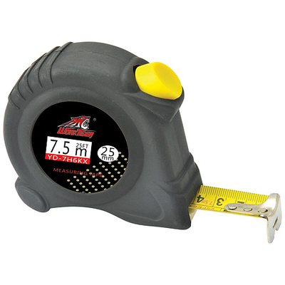 Measuring tape Work Tiger 5,0m, 19mm, PVC, roll-up