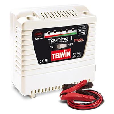 Battery charger Telwin Touring 11, 6-12V, Tronic, Pb-Ca, Wet, Gel, AGM, EFB, MF