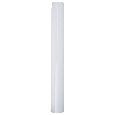 Pipe Smalt 1000 mm, white, enameled