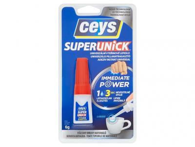 Lepidlo Ceys SUPERUNIC IMMEDATE POWER, sekundové, 6 g