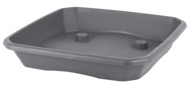 Flower pot Strend Pro ECONOMY SQ2, 26 cm, anthracite
