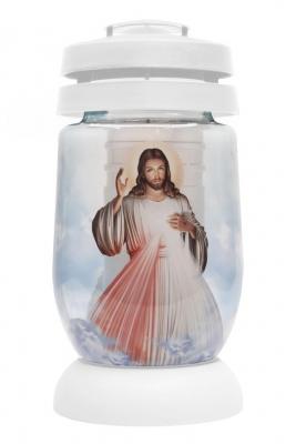 Burner bolsius 3D Jesus, 22 cm, 36 hrs.