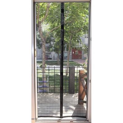 Insect net Strend Pro LC, 220x120 cm, 1x magnet, black