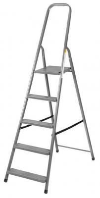 2.TRIEDA Schodiky Strend Pro ST-D5, 5 stupňové, oceľové, 173 cm, nosn. 125 kg
