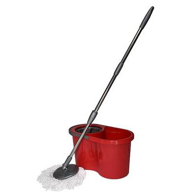 Mop Konex 14333, Quantum 16L, rotary, telescopic, red/blue