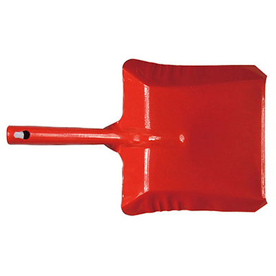 Small metal shovel lacquered Red