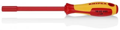 Skrutkovac KNIPEX 98 03 055, 232 mm, 5.5mm, nastrckovy, VDE 1000V