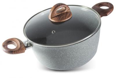 Pot MagicHome Marble Line 24 cm, 4,0 lit., with lid