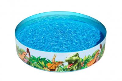 Above Ground Pool Bestway® 55022, Dinosaur, for kids, inflatable, 1,83x0,38 m