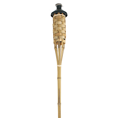 Torch • 1200 mm, bamboo, intertwined