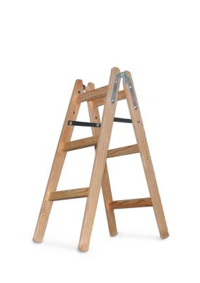 Ladder Strend Pro, PROFI, wooden stepladder, 3-step, 0.95 m, max. 150 kg