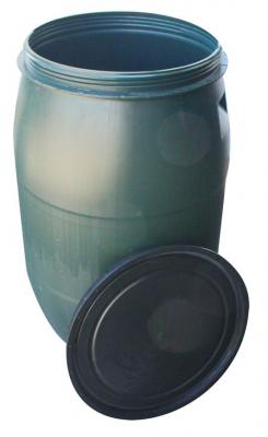 Barel Pannon Rainbarel, 220 lit, 471 mm, green, HDPE, lid, with thread