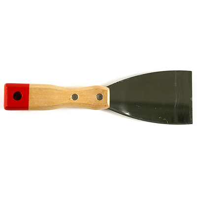Putty knives  090mm Strend Pro, steel, wooden handle