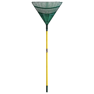 Garden rake, foliage, lamella teeth