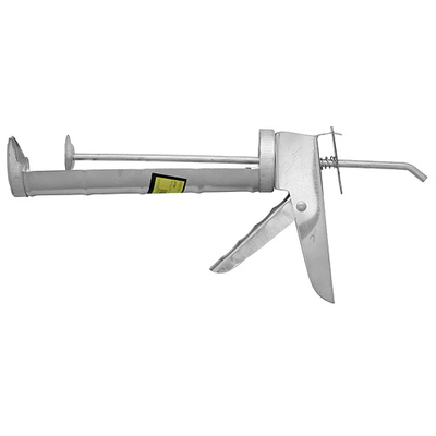 Caulking gun 230mm Strend Pro, stainless steel