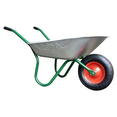 Wheelbarrow Vastag GAR-70A, 70 lit, galvanized, inflatable wheel..350 mm