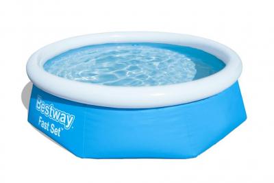 Bestway® Fast Set™ Inflatable Pool Set Round 2.44 m x 66 cm