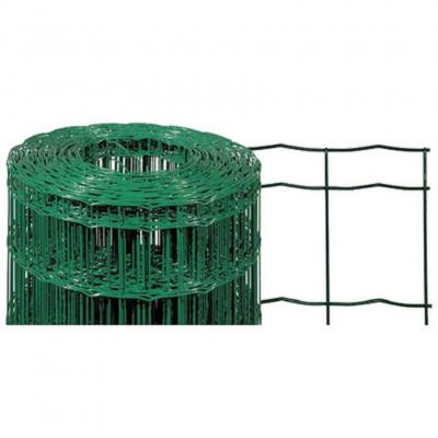 2.TRIEDA Pletivo EUROPLAST 2, 2000/100x50/2,20 mm, zelené, RAL 6005, Zn+PVC, ohradové, bal. 25 m