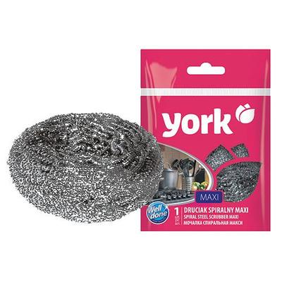 Spiral steel scrubber, York 002010, MAXI, steel