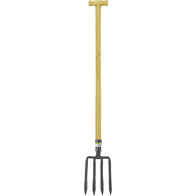 Fork GD-029W, 4-spike, digging, with handle T