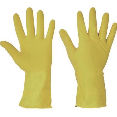 Gloves STARLING (M), household, latex