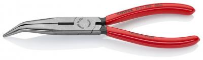 Klieste KNIPEX 26 21 200, 200mm, polgulate, zahnute, uzke