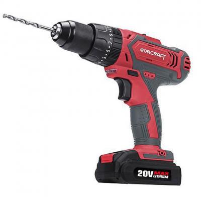 2.TRIEDA Skrutkovač Worcraft CD-20LiH, 20V, 2x Li-ion 2.0Ah