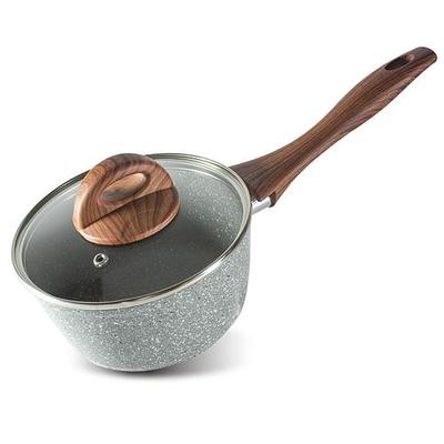 Sauce pan MagicHome Marble Line, 16 cm, 1,2 lit., with lid