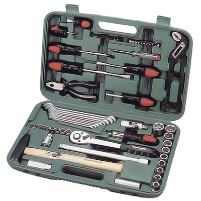 Tool and socket wrench set 73 pcs Honiton,  1/4" (5-13mm)  +1/2" (10-24mm)