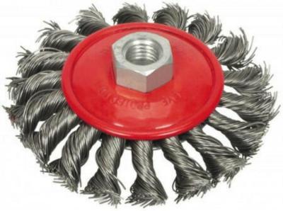 Brush Germaflex, 125mm/M14x2, CZ125, radial, twisted, bent
